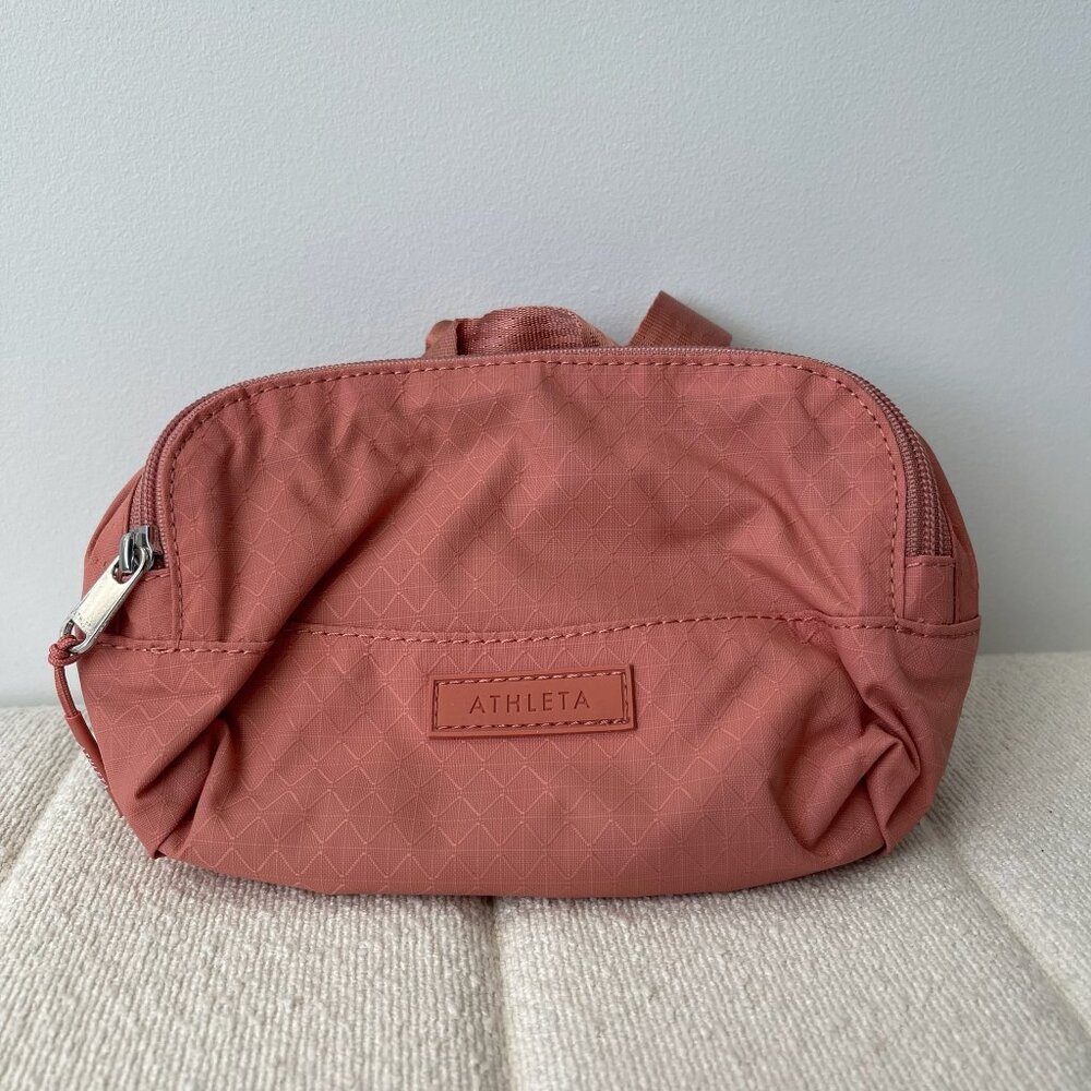 Pink Athleta Excursion Mini Waist Bag